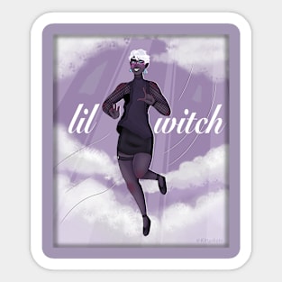 Lil Cloud Witch Sticker